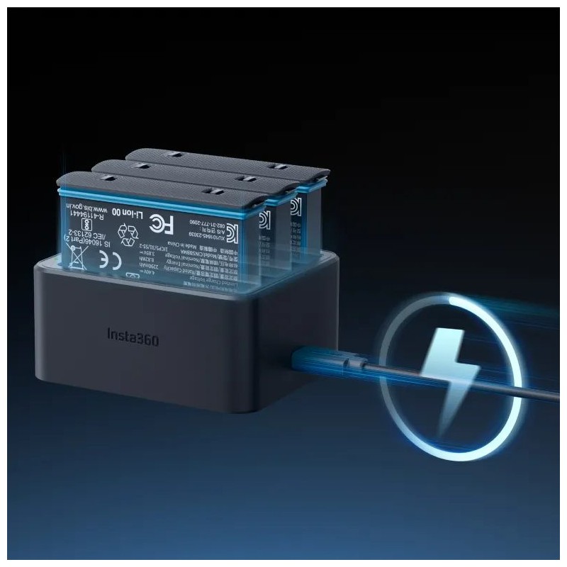 Insta360 Fast Charge Hub - X4 - Fast Charge Hub — Buy in Cyprus with Fast Delivery