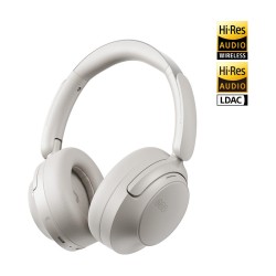 QCY Headphones - H3S - White, Type-C & Bluetooth 6.0 ANC iOS Android Call Noise Cancelling Headset102h