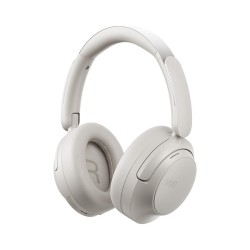 QCY Headphones - H3S - White, Type-C & Bluetooth 6.0 ANC iOS Android Call Noise Cancelling Headset102h