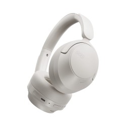 QCY Headphones - H3S - White, Type-C & Bluetooth 6.0 ANC iOS Android Call Noise Cancelling Headset102h