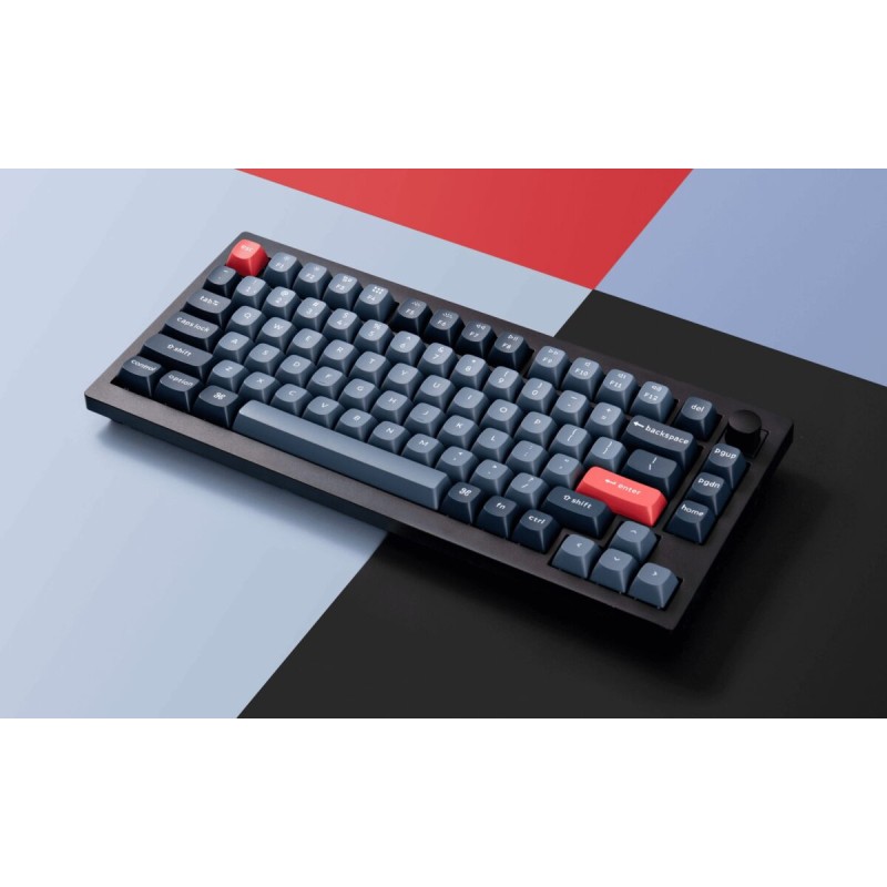 Keychron V1 Max - V1M-D1 - QMK VIA Wireless Custom Mechanical Keyboard Red Switch RGB 75% US Layout