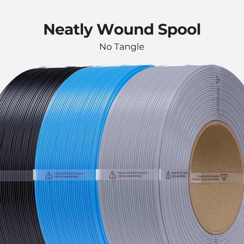 Creality Value Pack 4kg - No Reel - 2x Black & 2x White - CR-PETG - 3D Printer Filament Refill