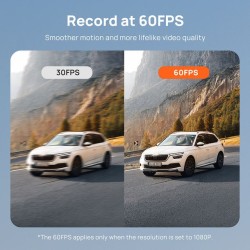 70mai Dash Cam 4K w. Screen - A810 - 2160p 60FPS 150FOV GPS 500mAh Car Camera — Buy in Cyprus with Fast Delivery