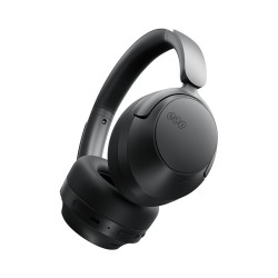 QCY Headphones Black - H3S - Type-C & Bluetooth 6.0 ANC iOS Android Call Noise Cancelling Heasdet 102h