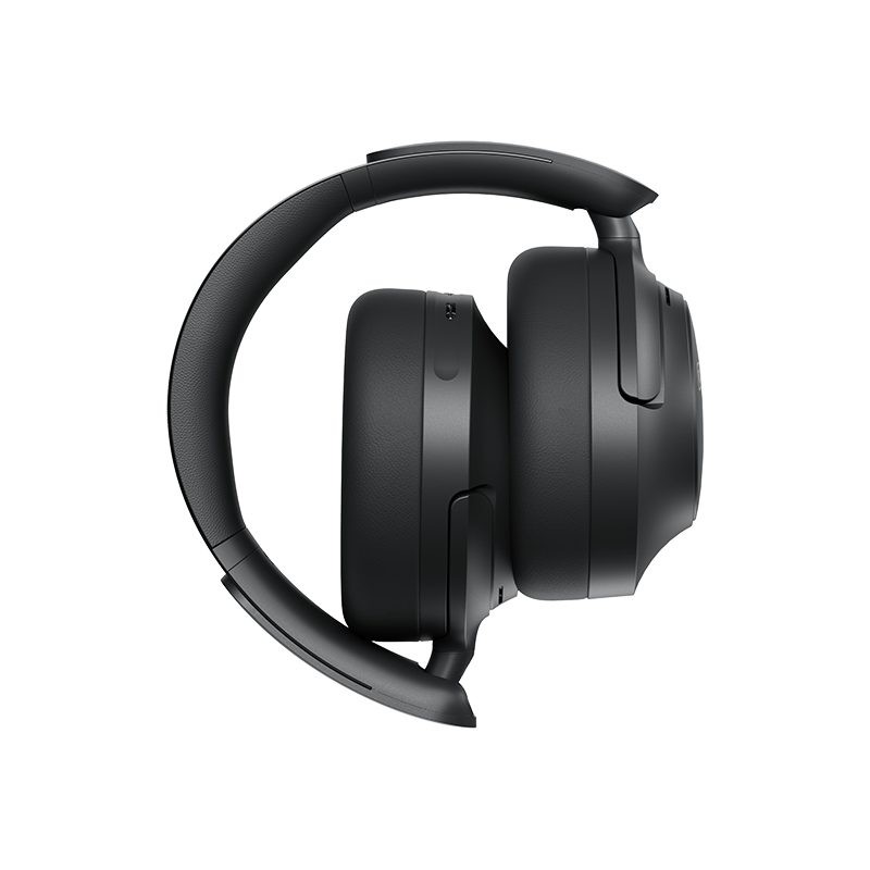 QCY Headphones Black - H3S - Type-C & Bluetooth 6.0 ANC iOS Android Call Noise Cancelling Heasdet 102h