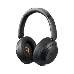 QCY Headphones Black - H3S - Type-C & Bluetooth 6.0 ANC iOS Android Call Noise Cancelling Heasdet 102h