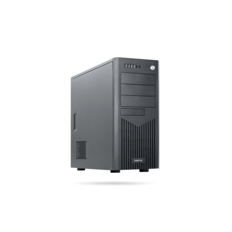 Chieftec BM-25B-OP PC Case - Black Mid-Tower, ATX/Mini-ITX Support, 250mm GPU, 140mm CPU Cooler Clearance