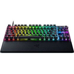 Razer Keyboard - Huntsman V3 Pro - Tenkeyless 8KHz Analog - 8K Polling Rate - RGB Optical Gaming Keyboard - Rapid