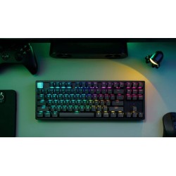 Keychron K8 HE - K8H-J1 - Shine-Through Wireless Magnetic Hall Effect RGB Keyboard 80% US Layout