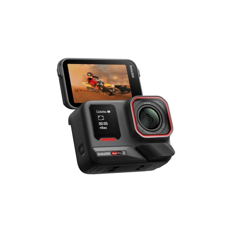 Insta360 Flash Print Bundle Action Camera - Ace Pro 2 - With pocket printer, prints instantly