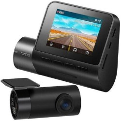70mai Front & Rear Dash Cam w. Screen, Set with RC11 Rearview Camera - A200-1 - 1080P 60FPS 130FOV 500m