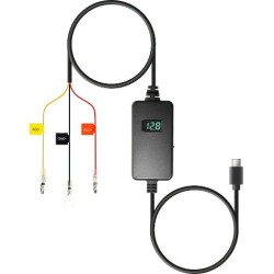 70mai Adjustable Hardwire Kit - UP06 - for all USB-C 70mai Dash Cams (varius V to protect Car Battery)