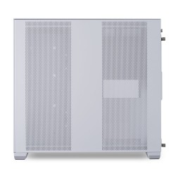 Lian Li White PC Case - O11 AIR MINI - ATX M-ATX with 3 standard Fans (front 120mmx2, rear 120mmx1)
