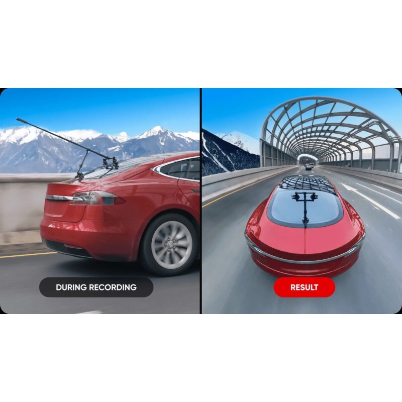 Insta360 Triple Suction Cup Car Mount - No Selfie Stick Included — Buy in Cyprus with Fast Delivery