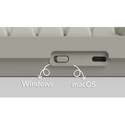 Keychron C2 Pro - C2PX-M3 - QMK VIA Mechanical Brown Switch - 8K Polling Rate Hot Swap. 100% US Retro