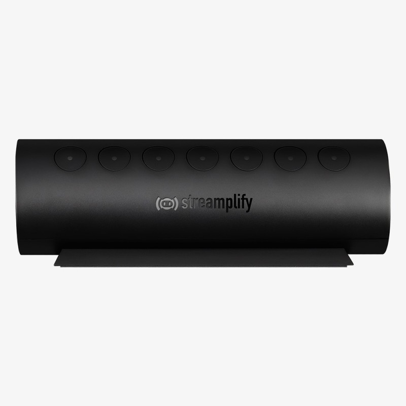 Streamplify HUB - CTRL 7 - 7x USB 3.0 Type A, RGB, 12V, EU Power Cable - Black — Buy in Cyprus with Fast Delivery