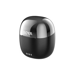 BOYA Wireless Microphone - BY-WM3T-D2 - 2.4GHz Wireless Microphone for iOS iPhone (2 transmitters, two-person vlog) and charger