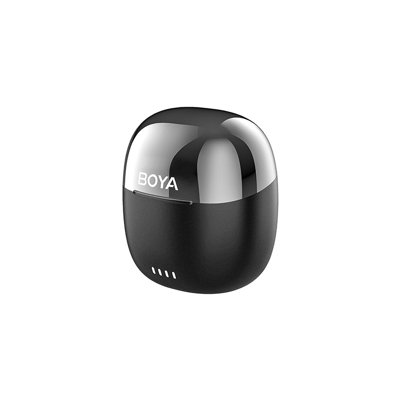 BOYA Wireless Microphone - BY-WM3T-D2 - 2.4GHz Wireless Microphone for iOS iPhone (2 transmitters, two-person vlog) and charger