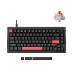 Lemokey X4 QMK - X4-A1 - Wired Mechanical Keyboard 75% Red Switch US Layout — Buy in Cyprus with Fast Delivery