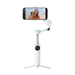 Insta360 Gimbal Stabilizer for Smartphone USB-C - Flow 2 Pro - Standard Version (White) A.I. Powered