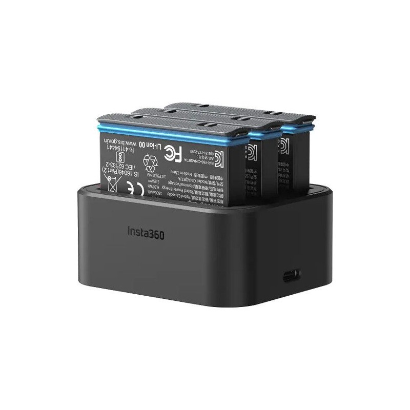 Insta360 Fast Charge Hub - X3 - Easily fast charge up to three batteries at the same time — Buy in Cyprus with Fast Delivery