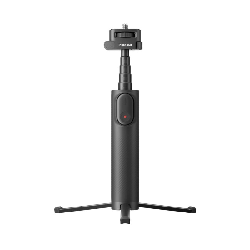 Insta360 Foldable 2-in-1 Selfie Stick Remote Kit - (1/4" Mount) - With Mini Remote to control camera