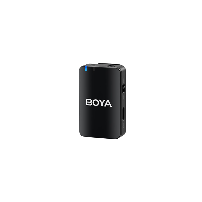 BOYA BOYAMIC Wireless HD Lavalier Microphone - iPhone Android Smartphone USB-C Camera 200m range 10h