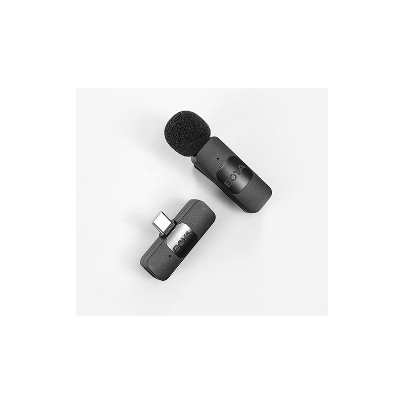 BOYA Wireless Lavalier Microphone - BY-V10 - for Android Mini Lapel USB-C connection — Buy in Cyprus with Fast Delivery