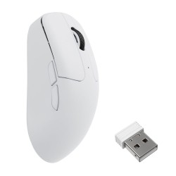Keychron M2 8k - M2-A24 - White Wireless Optical Mouse - 8K Polling Rate Ultra-lightweight — Buy in Cyprus with Fast Delivery