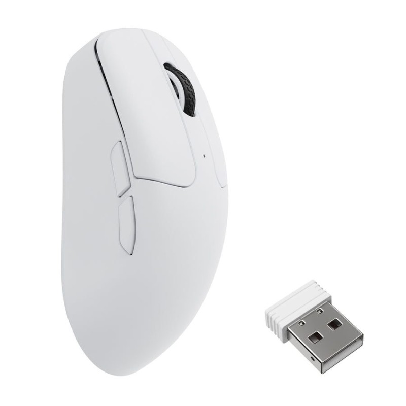 Keychron M2 8k - M2-A24 - White Wireless Optical Mouse - 8K Polling Rate Ultra-lightweight — Buy in Cyprus with Fast Delivery