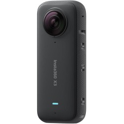 Insta360 - X3 - Waterproof 360 Action Camera with 1/2" 48MP Sensors, 5.7K 360 Active HDR Video, 4K 72MP