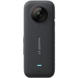 Insta360 - X3 - Waterproof 360 Action Camera with 1/2" 48MP Sensors, 5.7K 360 Active HDR Video, 4K 72MP