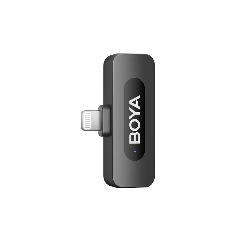 BOYA Combo Mobile Wireless Microphone for Android iPhone - BY-V3 - USB-C & Lightning, 2-person vlog with dock