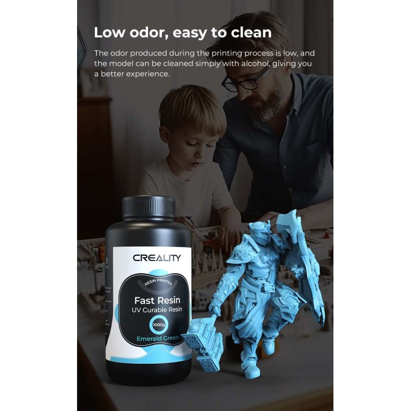 Creality Fast Resin UV Curable Resin - 3302180005 - Gray — Buy in Cyprus with Fast Delivery