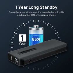 70mai Midrive Jump Starter - PS06 - Max 1000A, 18000mAh, -20°C to 60°C, Booster for 8L gasoline, 3.5L diesel