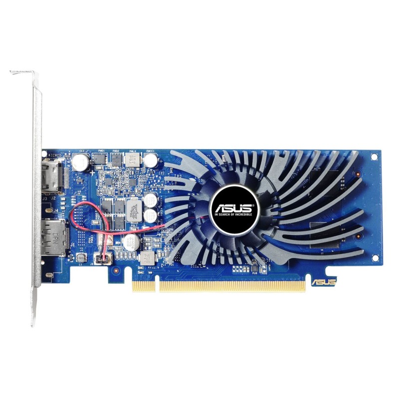 ASUS GeForce GT 1030 BRK - 2GB GDDR5, 1506 MHz Boost, Black/Blue, PCIe 3.0 — Buy in Cyprus with Fast Delivery