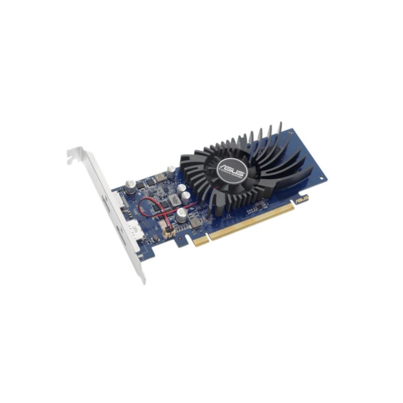 ASUS GeForce GT 1030 BRK - 2GB GDDR5, 1506 MHz Boost, Black/Blue, PCIe 3.0 — Buy in Cyprus with Fast Delivery