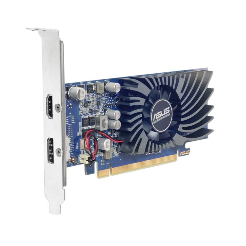 ASUS GeForce GT 1030 BRK - 2GB GDDR5, 1506 MHz Boost, Black/Blue, PCIe 3.0 — Buy in Cyprus with Fast Delivery