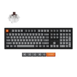 Keychron K10 Max - K10M-H3 - QMK Wireless Mechanical Keyboard Brown Switch HotSwap RGB 100% US Lay