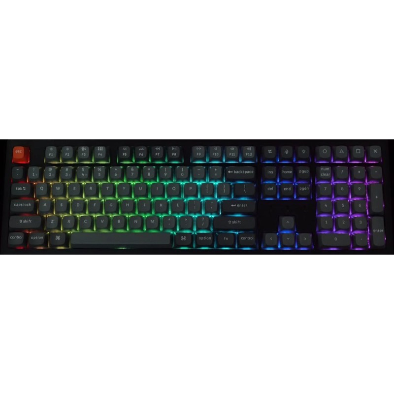 Keychron K10 Max - K10M-H3 - QMK Wireless Mechanical Keyboard Brown Switch HotSwap RGB 100% US Lay