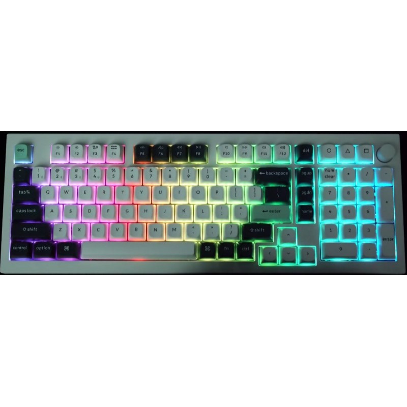 Keychron Q5 HE - Q5H-M1 - QMK Wireless Custom Hall Effect Keyboard Purple Switch 96% US Layout