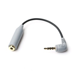 BOYA Cable Smartphone Adapter - BY-CIP2 - Female TRS to 3.5mm Male TRRS — Buy in Cyprus with Fast Delivery