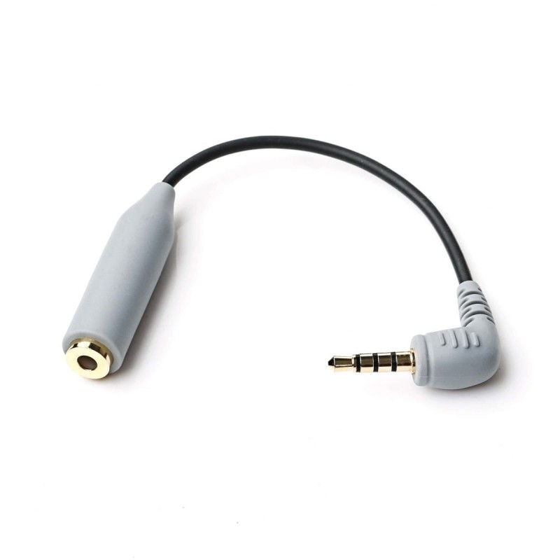 BOYA Cable Smartphone Adapter - BY-CIP2 - Female TRS to 3.5mm Male TRRS — Buy in Cyprus with Fast Delivery