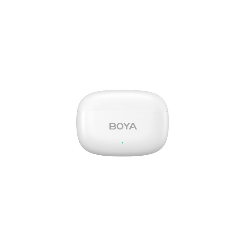 BOYA Mini iPhone Lightning & Type-C White - 2.4GHz 2mic Wireless Microphone with Charging Box