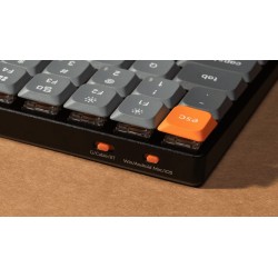 Keychron K3 Max - K3M-H1 - QMK VIA Wireless Custom Mechanical Keyboard-Red Switch Hot-Swappable 75% US