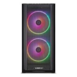 Lian Li LANCOOL - 216 - RGB Black, EATX ATX MICRO-ATX MINI-ITX (front 160mm ARGB x2, rear 140mmx1)