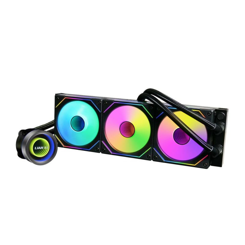 Lian Li Black - 360 SL-Inf - AIO GPU Liquid Cooler with ARGB INFINITY Fans — Buy in Cyprus with Fast Delivery