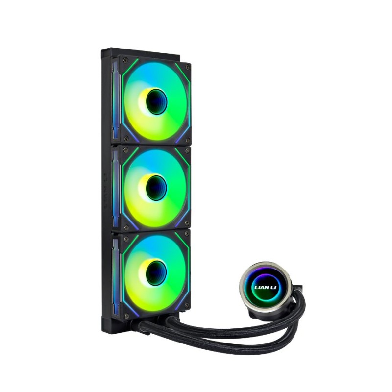 Lian Li Black - 360 SL-Inf - AIO GPU Liquid Cooler with ARGB INFINITY Fans — Buy in Cyprus with Fast Delivery