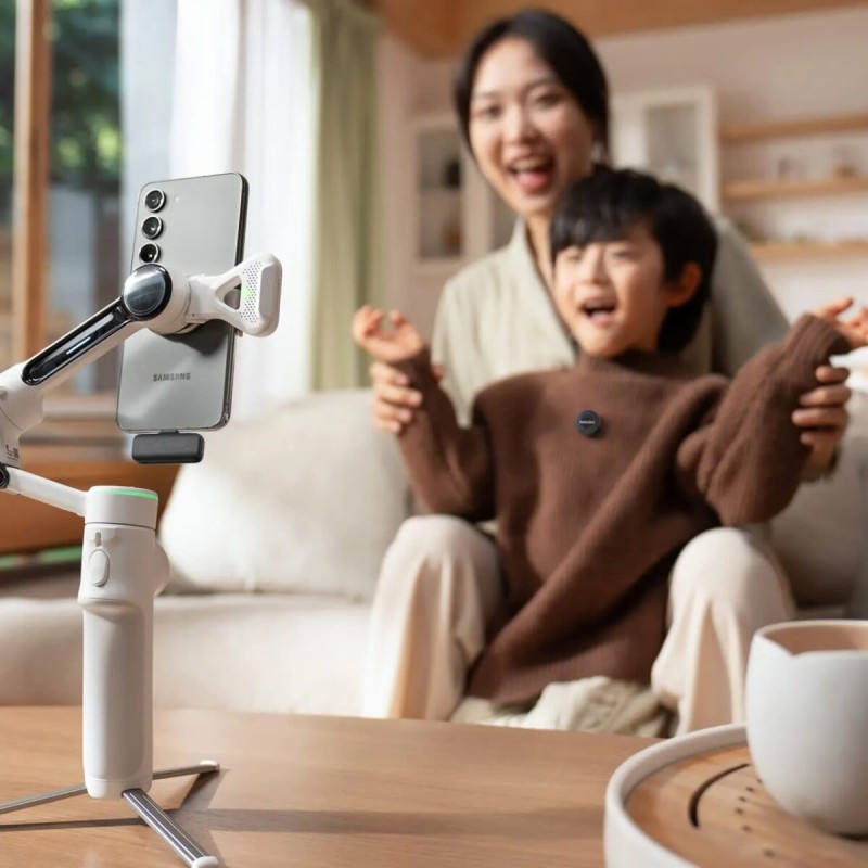 Insta360 Microphone Air - 1 Transmitter, 1 Receiver - 10H Battery, 300m range, built-in noise reduct