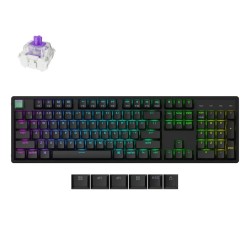 Keychron K10 HE - K10H-J1 - Shine-Through Wireless Magnetic Hall Effect RGB Keyboard 100% US Layout